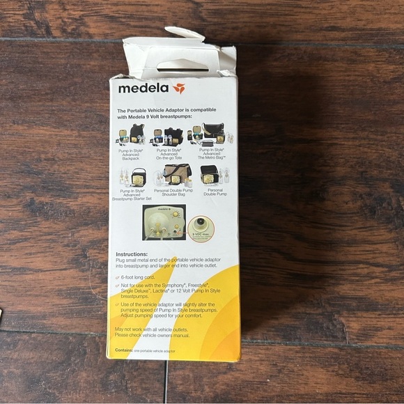 Medela Portable Vehicle Adaptor - Picture 3 of 3